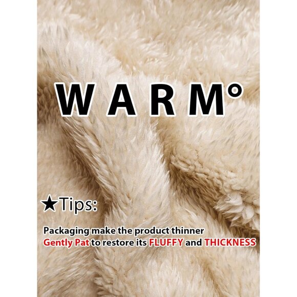 Women's Beige Winter Face Masks Windproof Scarf Cold Weather Hat Neck Warmer - Picture 3 of 7